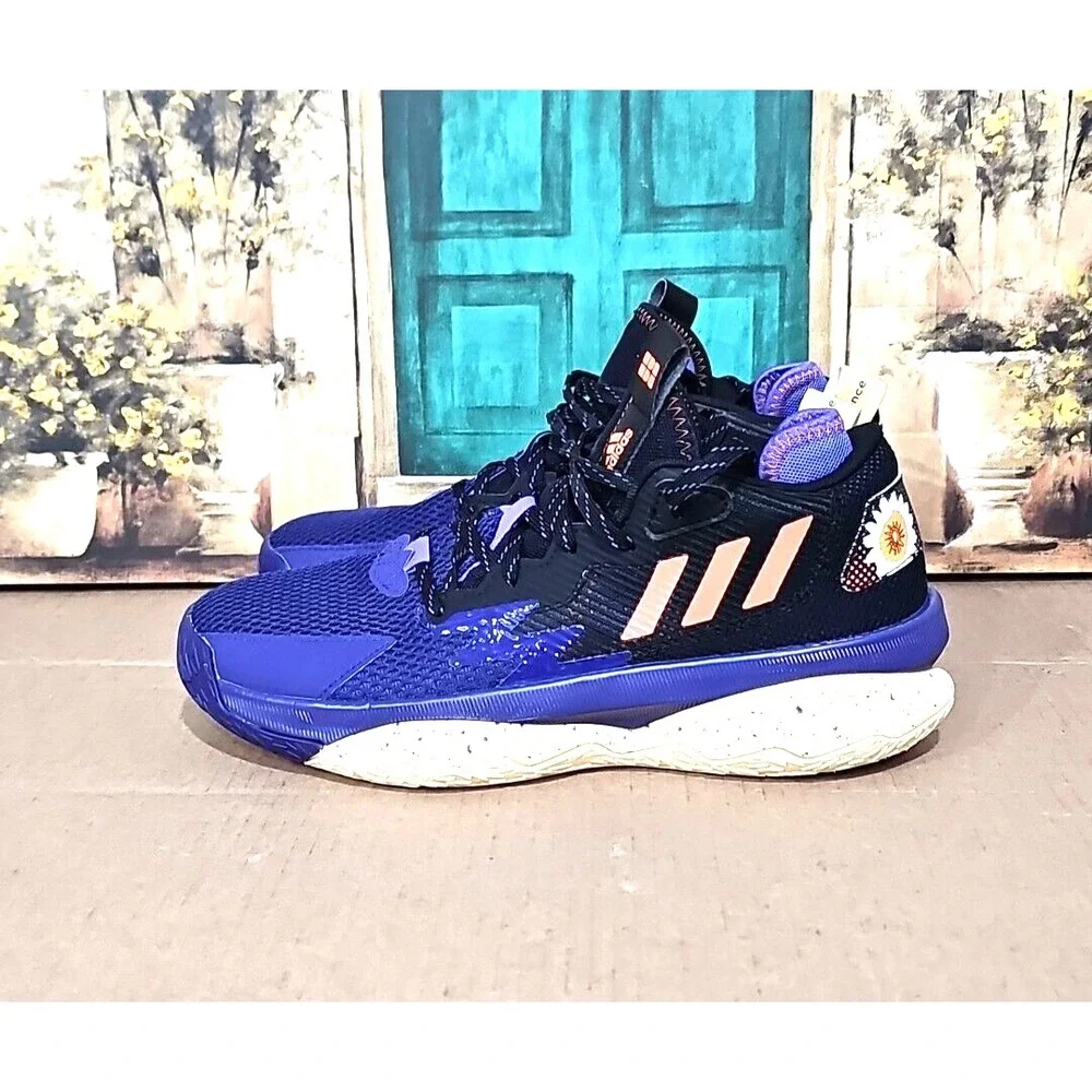 Adidas Dame 8 Honoring Black  Basketball Shoe GZ4626 Mens Size 7.5